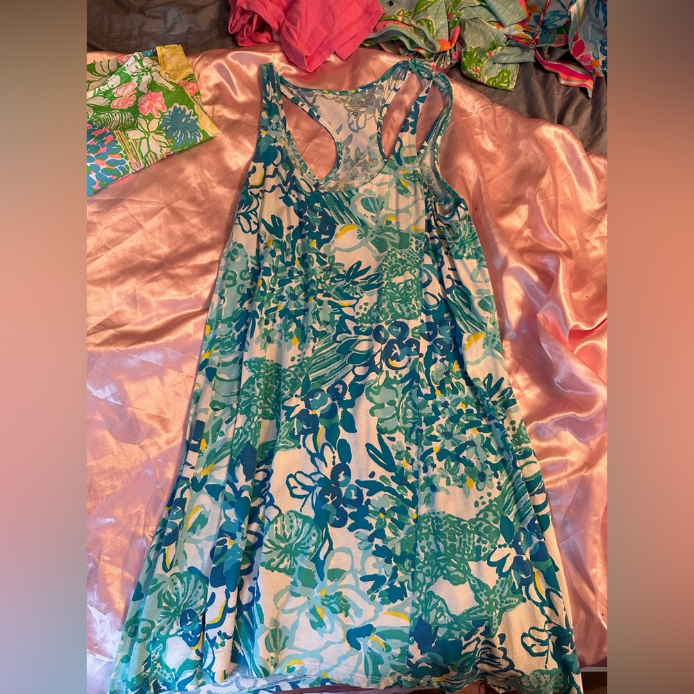 Lilly Pulitzer tank Monterey dress In A Pinch print